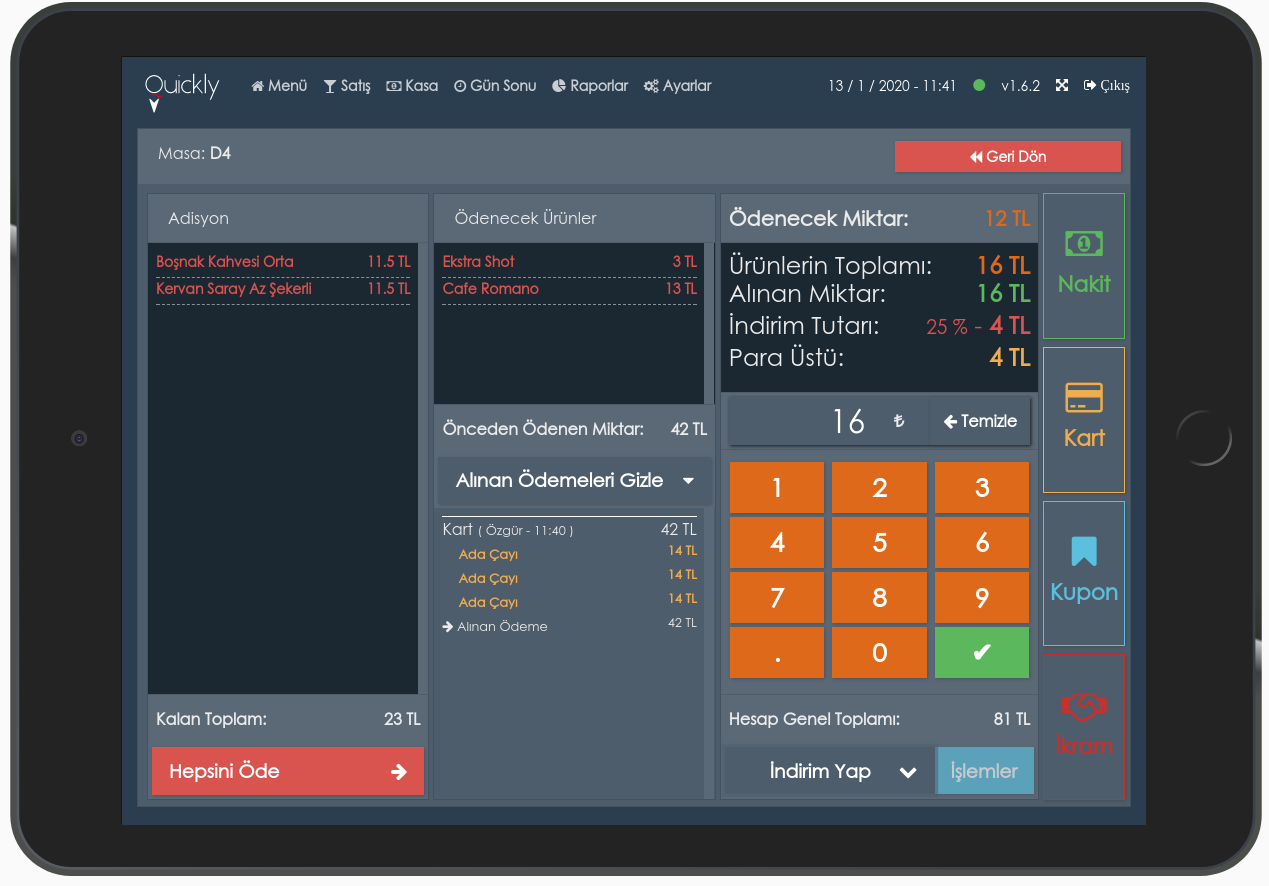 feature tab